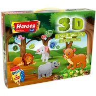 Play-Dough: Zestaw ciastoliny Bohaterowie Dżungli, 21 elementów