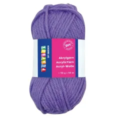PlayBox: Akrylowa włóczka 50g fioletowa