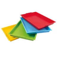 PlayBox: Kolorowa taca z tworzywa sztucznego 41x31 cm, 1 szt.
