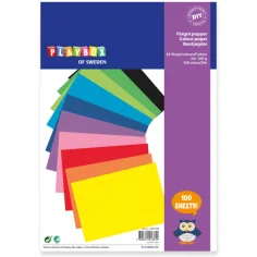 PlayBox: Kolorowe papiery A4 w 10 kolorach 100 szt.