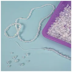 PlayBox: Lśniące koraliki do nawlekania 5-8mm 1000szt zdjęcie 3