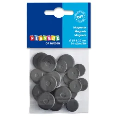 PlayBox: Magnesowe krążki 15-20mm 24szt