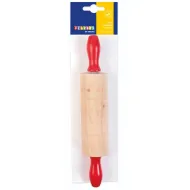 PlayBox: Wałek do ciasta z czerwonym uchwytem 22 cm