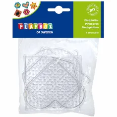 PlayBox: 5mm MIDI żelazne koralikowe podstawowe kształty 5 sztuk w opakowaniu