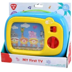 Playgo: Ciągnięty, grający telewizor dla niemowląt
