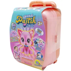 Podróżni przyjaciele – Rosie Jetset Kalandor Kitti pluszowa kotka z walizką i poduszką zdjęcie 1