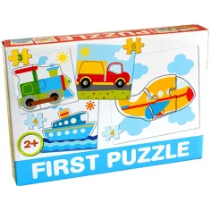 Pojazdowy Puzzle dla Niemowląt - D-Toys