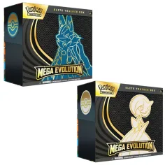 Pokémon TCG ME01 Elite Trainer Box z 9 pakietami booster w dwóch wersjach