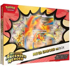 Pokémon TCG : Mega Ewolucja - Wzniesieni Bohaterowie - Mega Emboar ex Box