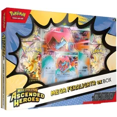 Pokémon TCG: Mega Ewolucja - Wzniesieni Bohaterowie - Mega Feraligatr ex Box
