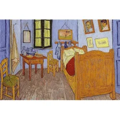 Pokój Van Gogha w Arles, Van Gogh - puzzle 500 elementów z ramką - Trefl zdjęcie 2