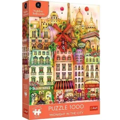 Północ w Paryżu 1000-elementowa układanka premium - Trefl zdjęcie 1