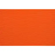 Pomarańczowa dekoracyjna tektura falista 3D w rolce B/2 50x70 cm 1 szt.