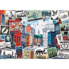 Pozdrowienia z Londynu – 500 elementów Creative puzzle – Trefl zdjęcie 2
