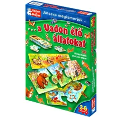 Poznajemy dzikie zwierzęta gra planszowa