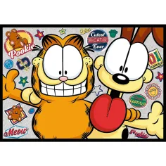 Przygody Garfielda 4x250 sztuk puzzli - Trefl zdjęcie 3