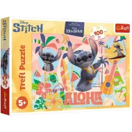 Przygody Stitcha puzzle 100 elementów - Trefl