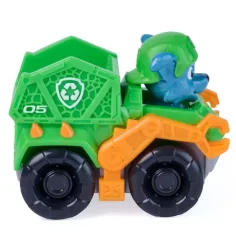Psi Patrol: Dino Movie Rocky mini samochodzik wyścigowy 6,4 cm - Spin Master zdjęcie 2