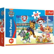 Psi Patrol, drużyna szczeniaków, puzzle 60 elementów - Trefl