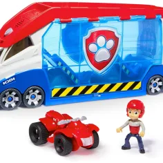 Psi Patrol: Samochód transportowy z dźwiękiem z figurką Rydera i pojazdem - Spin Master zdjęcie 2