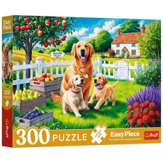 Psy na wsi Puzzle Easy Piece 300 sztuk - Trefl