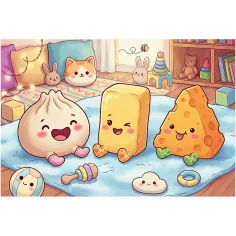Puzzle 100 elementów Bao Bao - Trefl zdjęcie 2