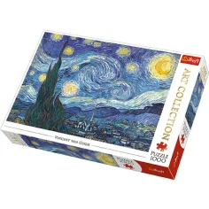 Puzzle 1000 elementów z gwiaździstą nocą - Trefl zdjęcie 1