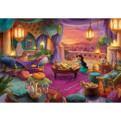 Puzzle 500 elementów z magicznym pałacem Jasminki z Disney Princess – Clementoni zdjęcie 2