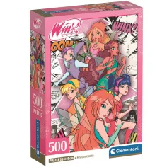 Puzzle 500 elementów z wróżkami Winx - Clementoni