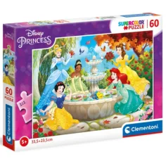 Puzzle 60 sztuk Księżniczki Disneya - Clementoni