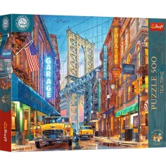 Puzzle EB: Most Manhattan, Nowy Jork 500 sztukowe puzzle premium – Trefl