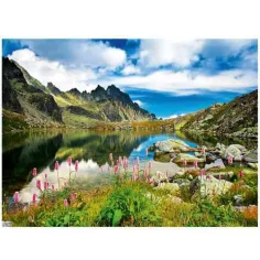 Puzzle jeziora Tatry 3000 sztuk - Trefl zdjęcie 2
