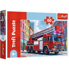 Puzzle strażacki 60 szt. - Trefl