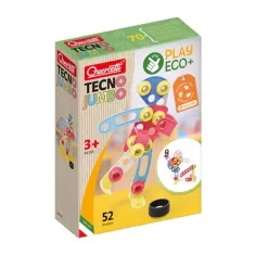 Quercetti: Play Eco Tecno Jumbo 52 sztukowy zestaw konstrukcyjny
