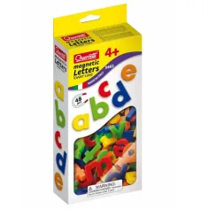 Quercetti: Magnetyczny zestaw małych liter 48 szt.