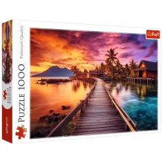 Rajska wyspa 1000 elementów puzzle – Trefl zdjęcie 1