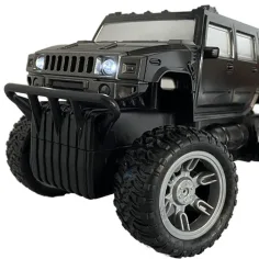 RC Off-Road zdalnie sterowany Hummer z światłem 27 MHz 22cm w skali 1/14 w dwóch wersjach zdjęcie 3