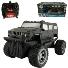 RC Off-Road zdalnie sterowany Hummer z światłem 27 MHz 22cm w skali 1/14 w dwóch wersjach