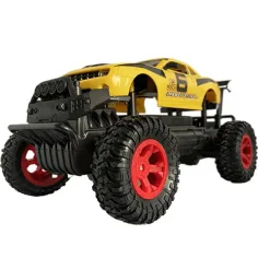 RC Off-Road zdalnie sterowany żółty Camaro z światłem 27 MHz 29cm w skali 1/14 zdjęcie 5