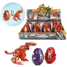 Robo Forces transformująca się dinozaurza jajo 1szt zdjęcie 1