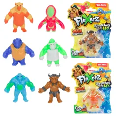 Rozciągliwa figurka potwora Flexerz, różne warianty, 6 cm, 1 szt.