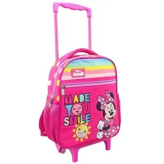 Różowy plecak przedszkolny Minnie Mysz 27x10x31cm