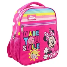Różowy plecak przedszkolny Minnie Mysz 27x10x31cm