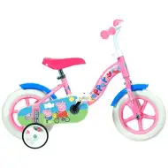 Różowy rowerek dziecięcy Peppa Pig w rozmiarze 10 - rower Dino Bikes