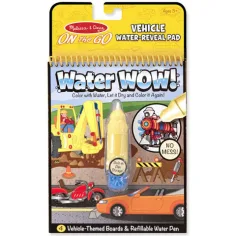 Rysowanie pojazdów wodą kreatywna zabawa - Melissa & Doug