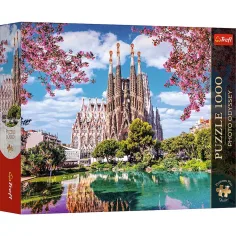 Sagrada Familia Barcelona 1000-elementowa premium układanka - Trefl zdjęcie 1