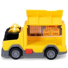 Samochód dostawczy DHL z efektami świetlnymi i dźwiękowymi 15 cm - Dickie Toys zdjęcie 3