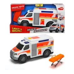 Samochód ratunkowy z dźwiękiem i światłem 30cm - Dickie Toys