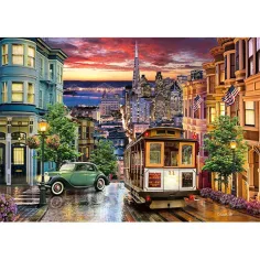 Puzzle HQC San Francisco 3000 elementów - Clementoni zdjęcie 2