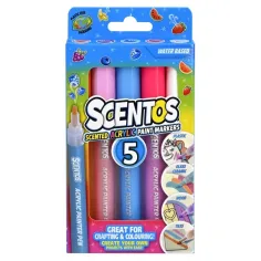 Scentos Aromatyczny akrylowy marker w pastelowych kolorach 5 szt.